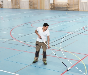 Bona SuperSport, 1. část: Údržba a renovace sportovních podlah 